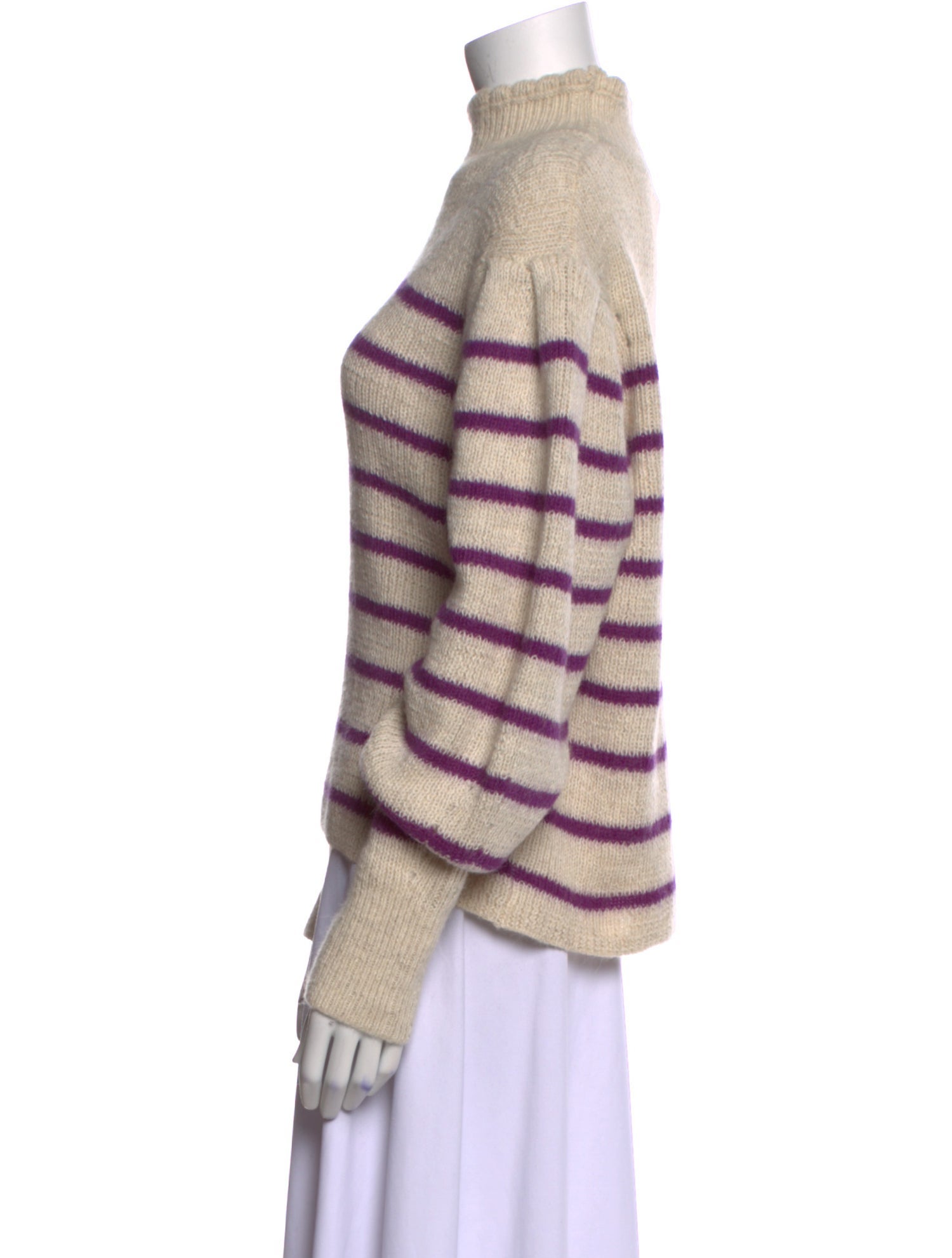 Étoile Isabel Marant Striped Turtleneck Sweater