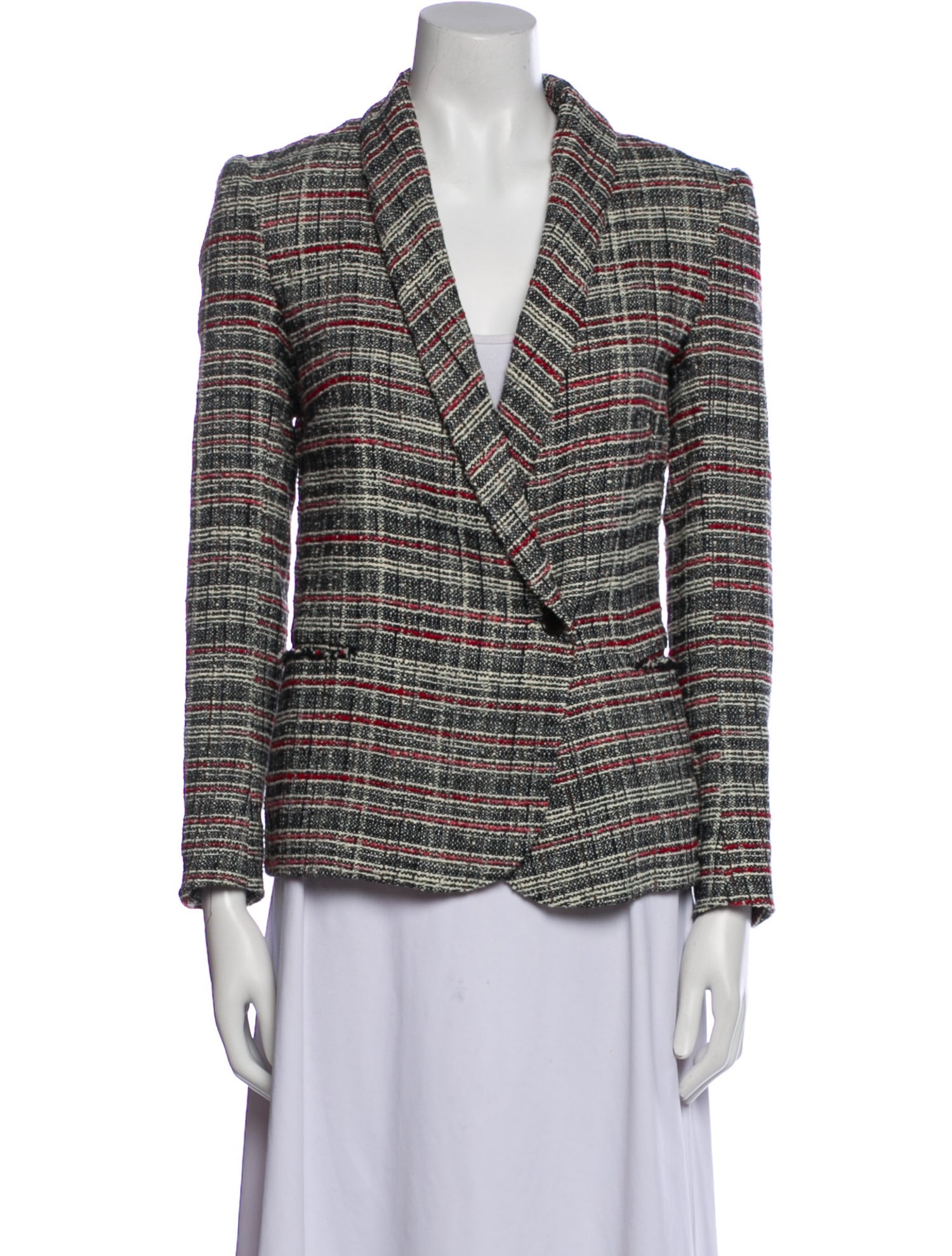 Étoile Isabel Marant Plaid Print Blazer