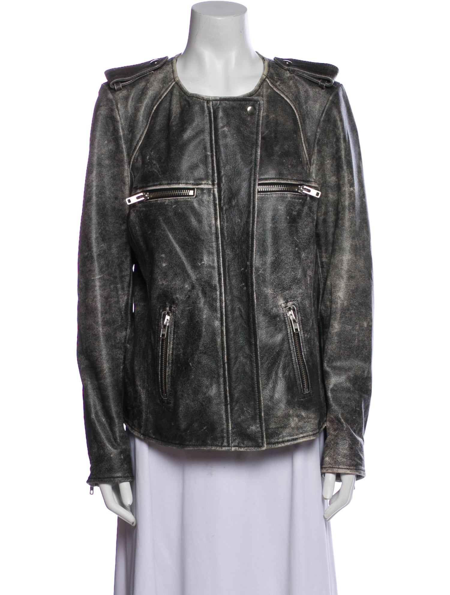Étoile Isabel Marant Leather Biker Jacket