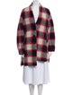 Étoile Isabel Marant Wool Plaid Print Jacket