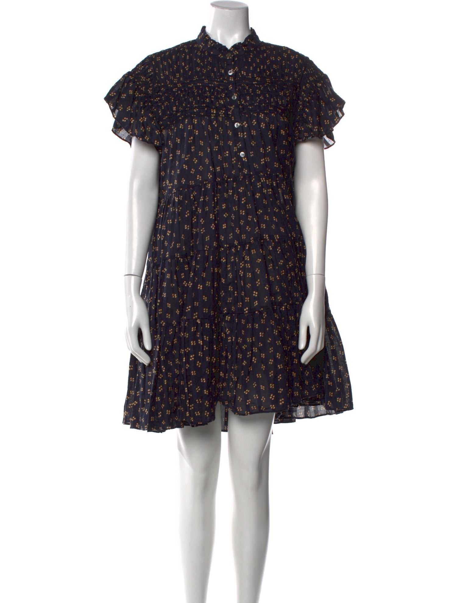 Étoile Isabel Marant Floral Print Knee-Length Dress