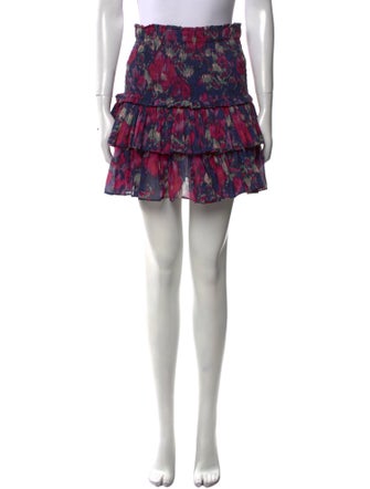 Étoile Isabel Marant Floral Print Mini Skirt