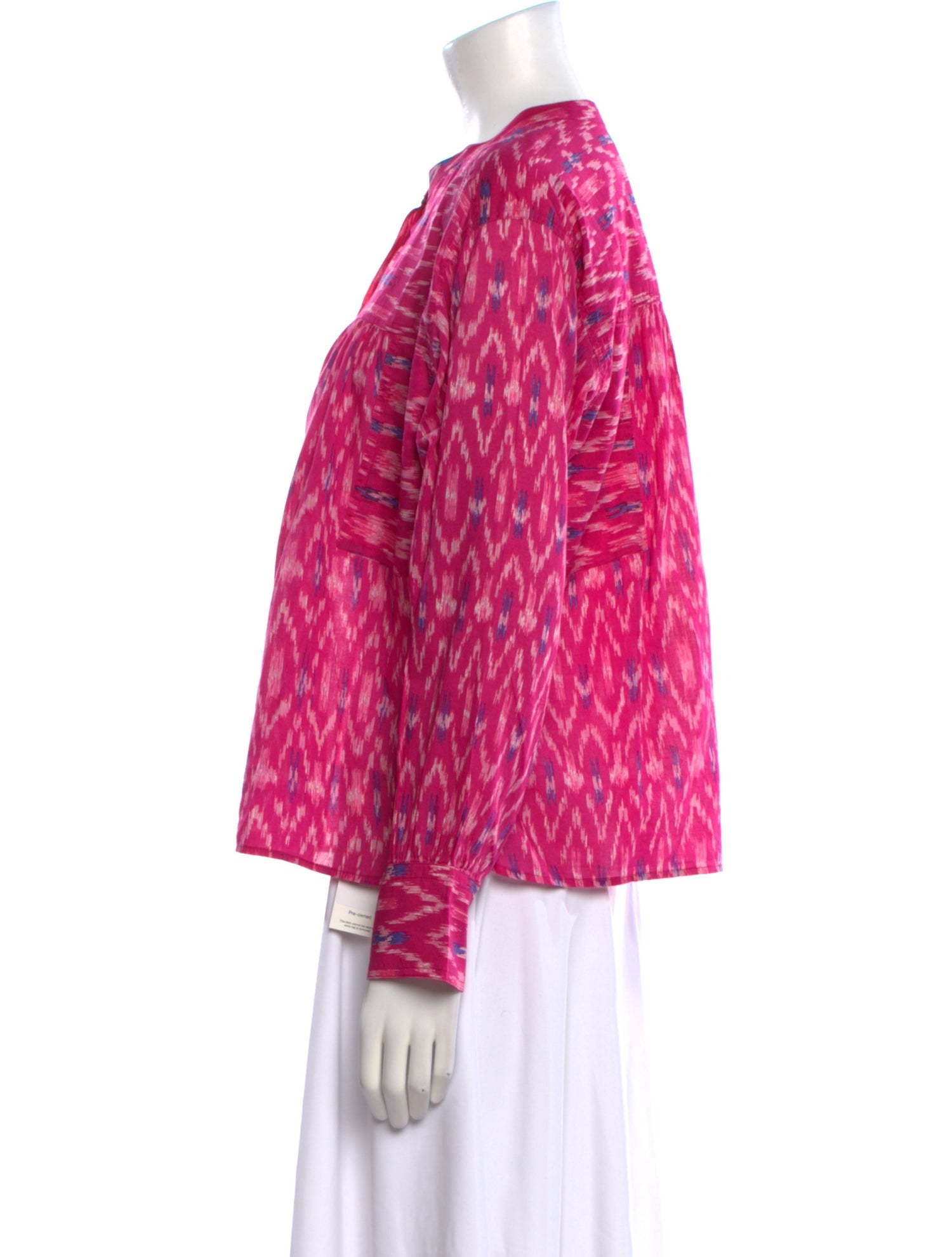 Étoile Isabel Marant Printed Crew Neck Blouse