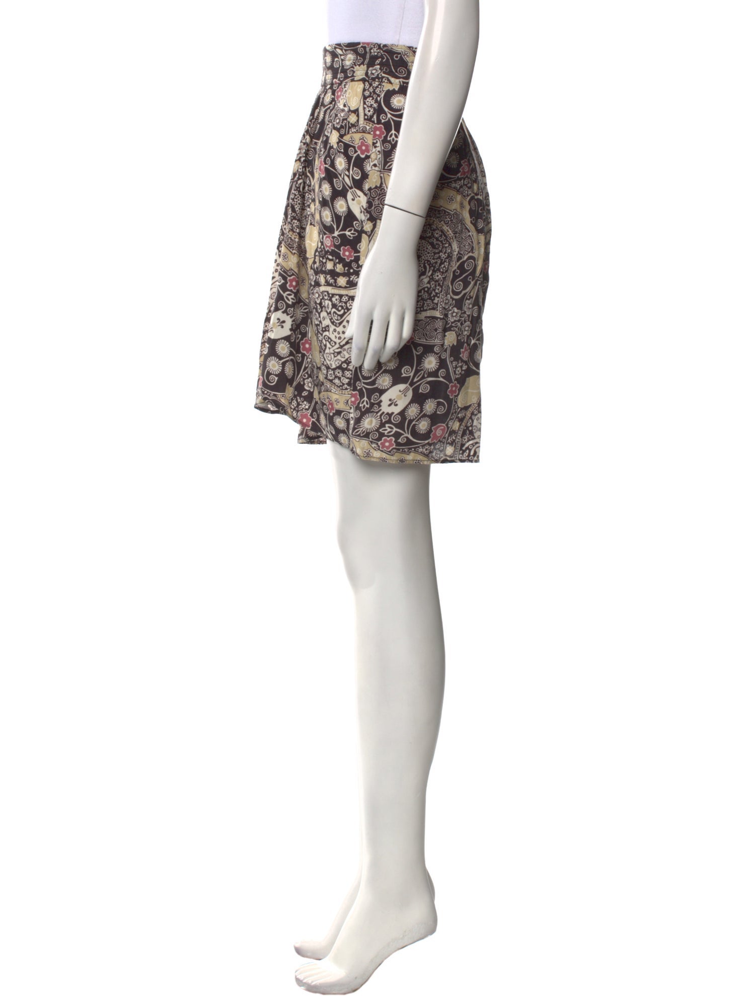 Étoile Isabel Marant Paisley Print Mini Skirt