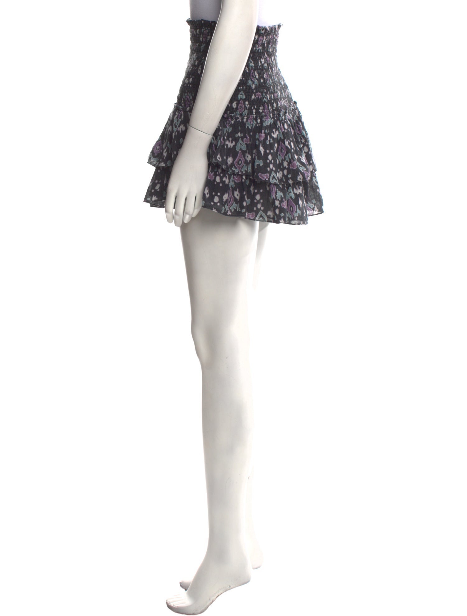 Étoile Isabel Marant Floral Print Mini Skirt