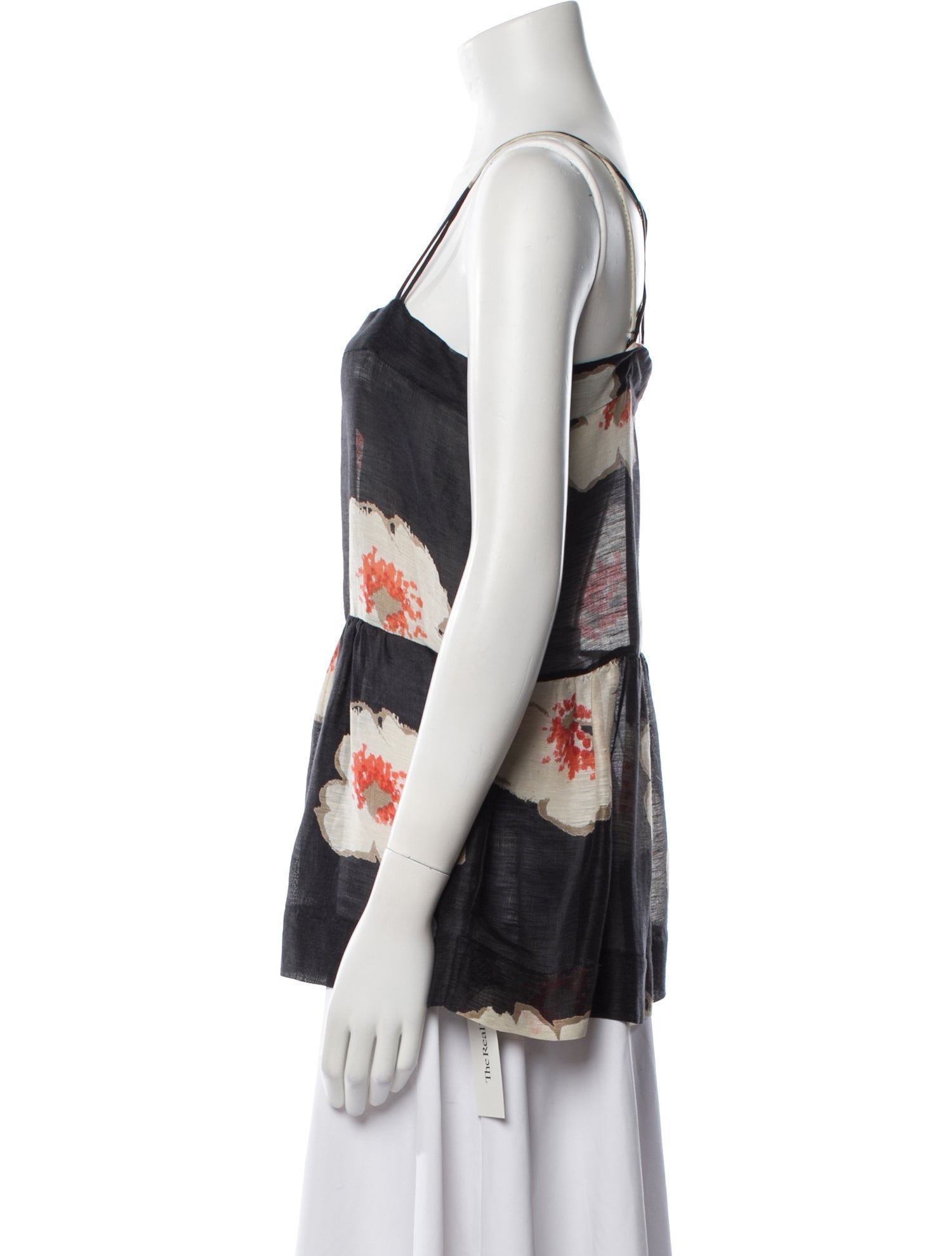 Étoile Isabel Marant Linen Floral Print Blouse