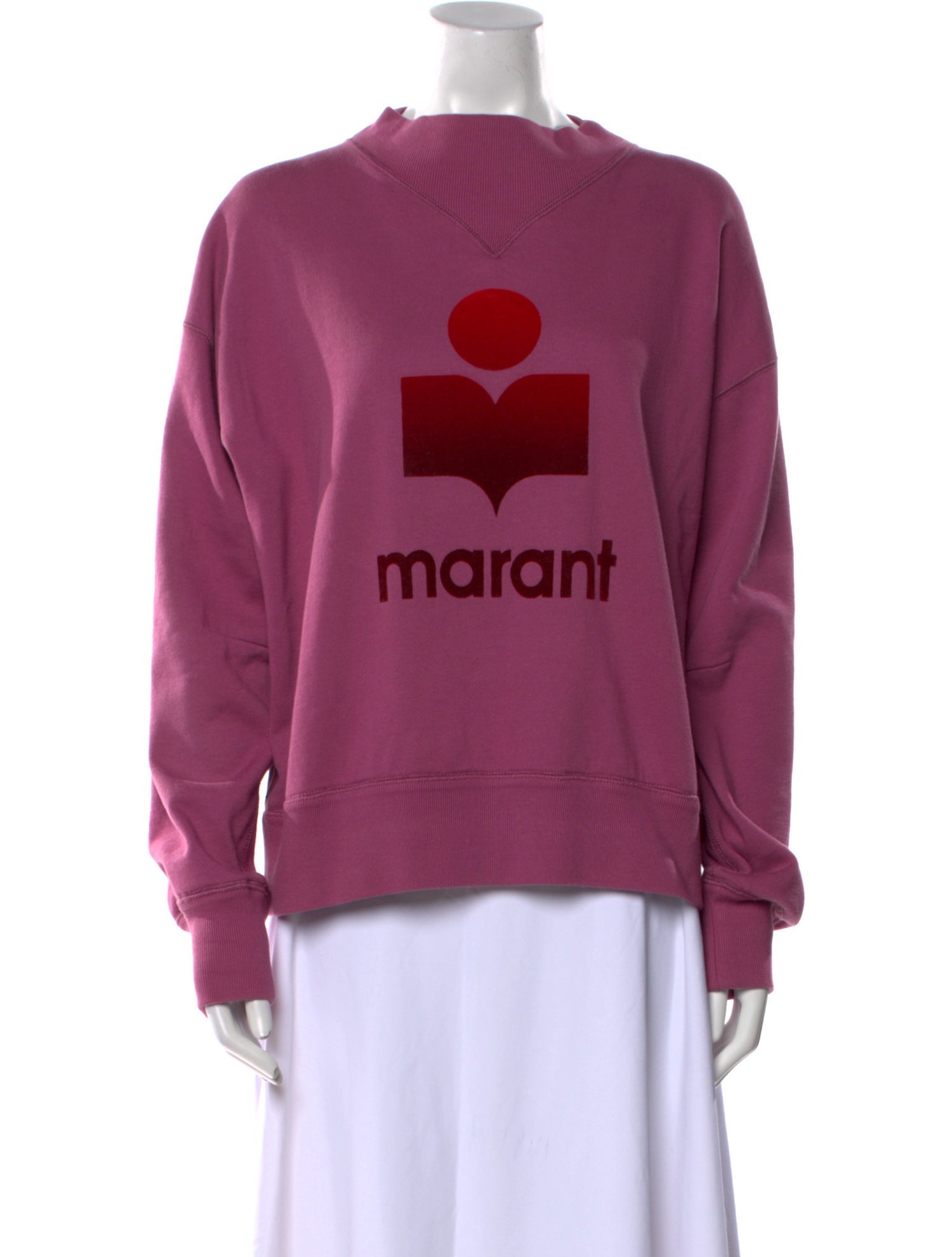 Étoile Isabel Marant Graphic Print Crew Neck Sweatshirt