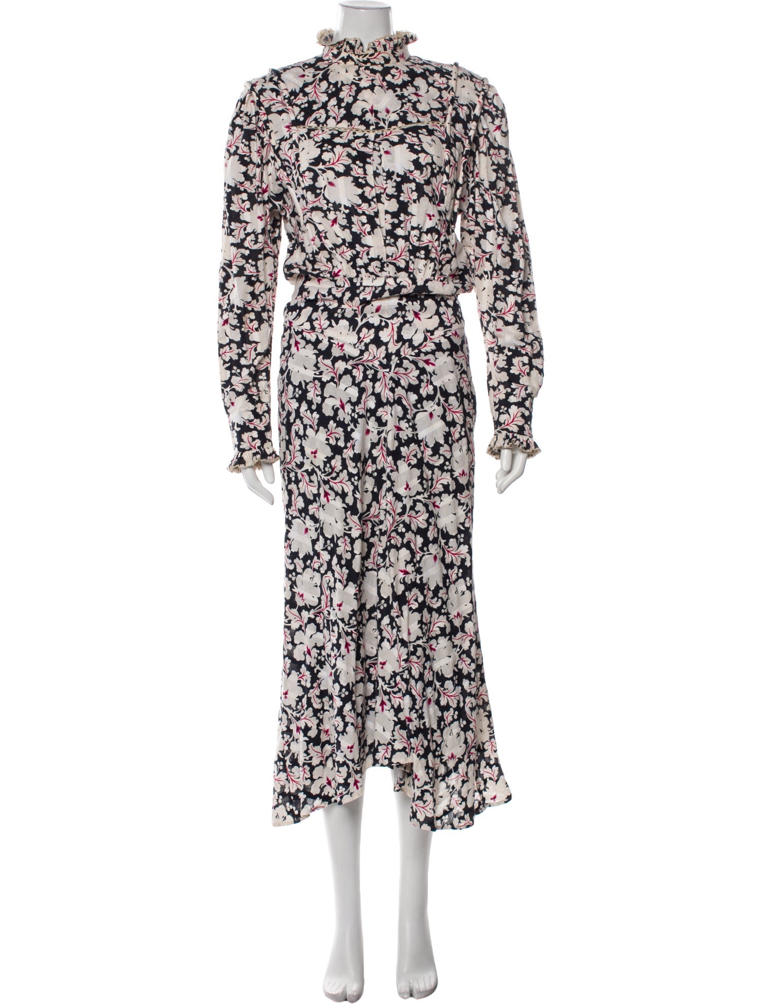 Étoile Isabel Marant Floral Print Long Dress