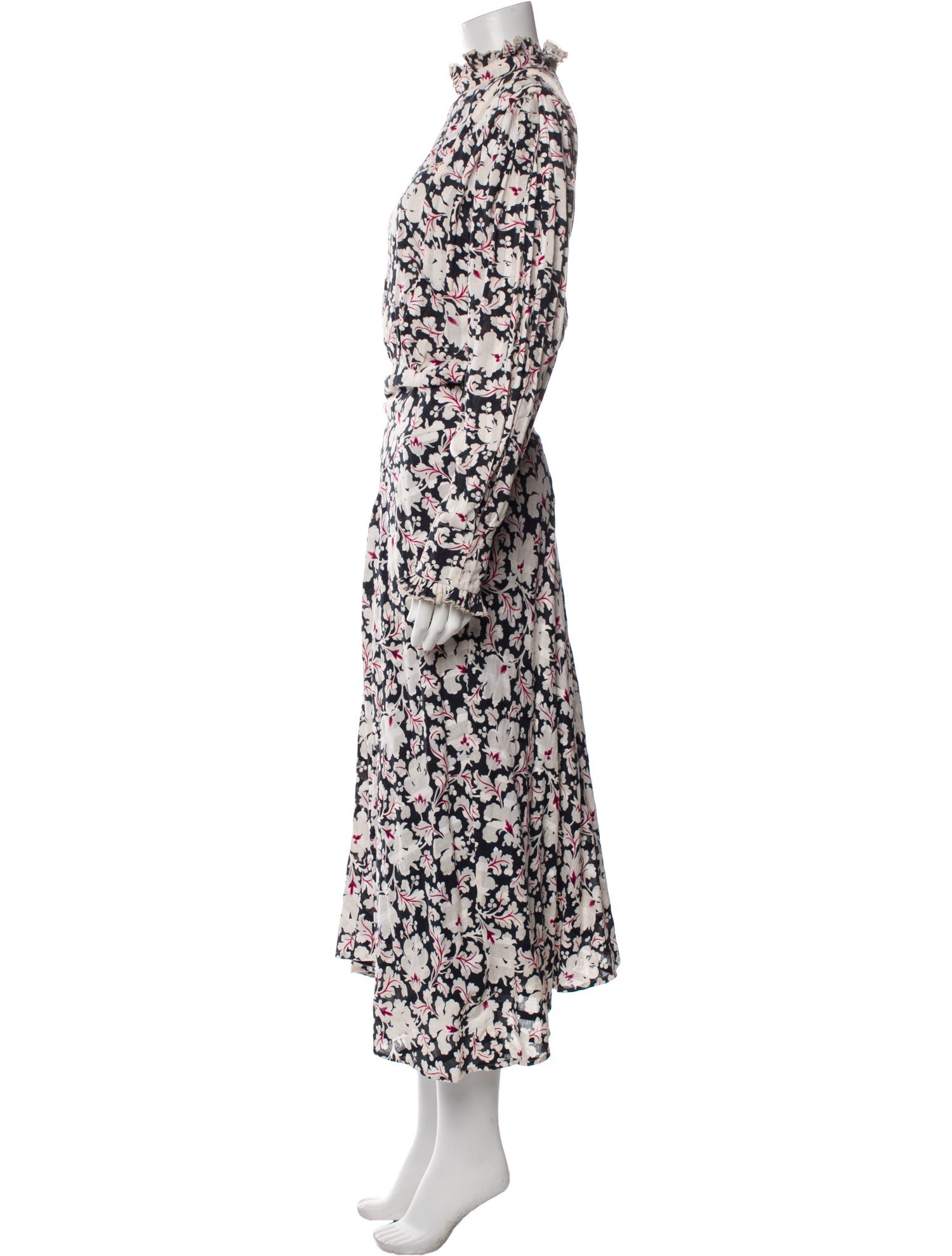 Étoile Isabel Marant Floral Print Long Dress