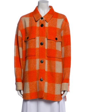 Étoile Isabel Marant Plaid Print Jacket