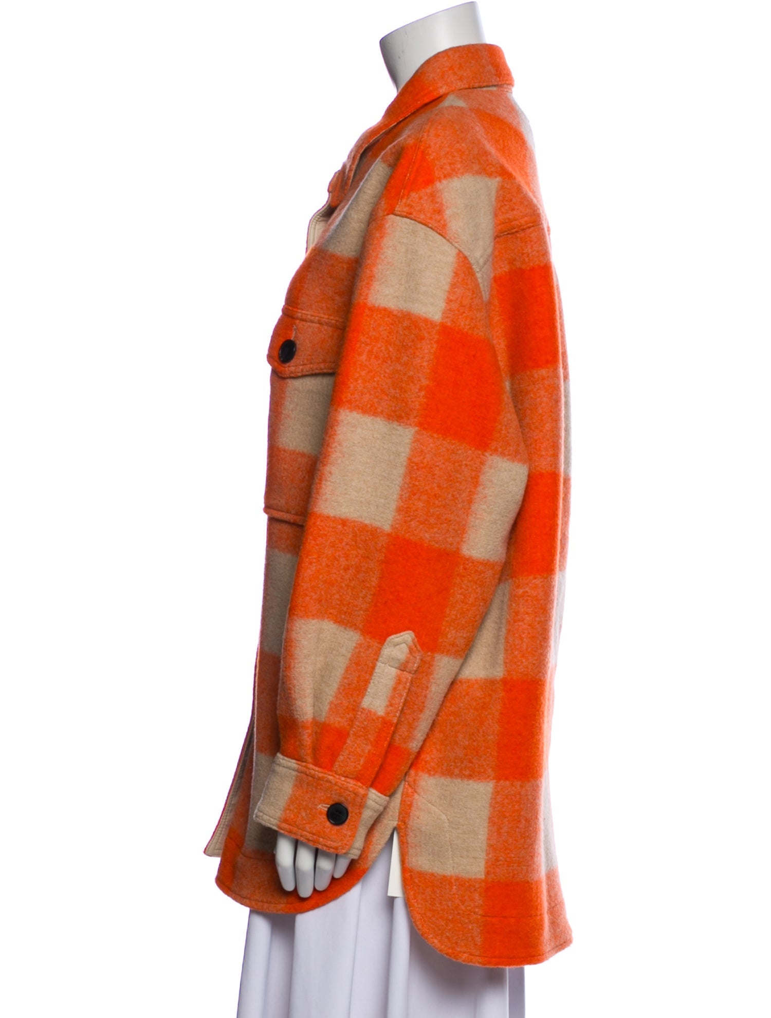 Étoile Isabel Marant Plaid Print Jacket