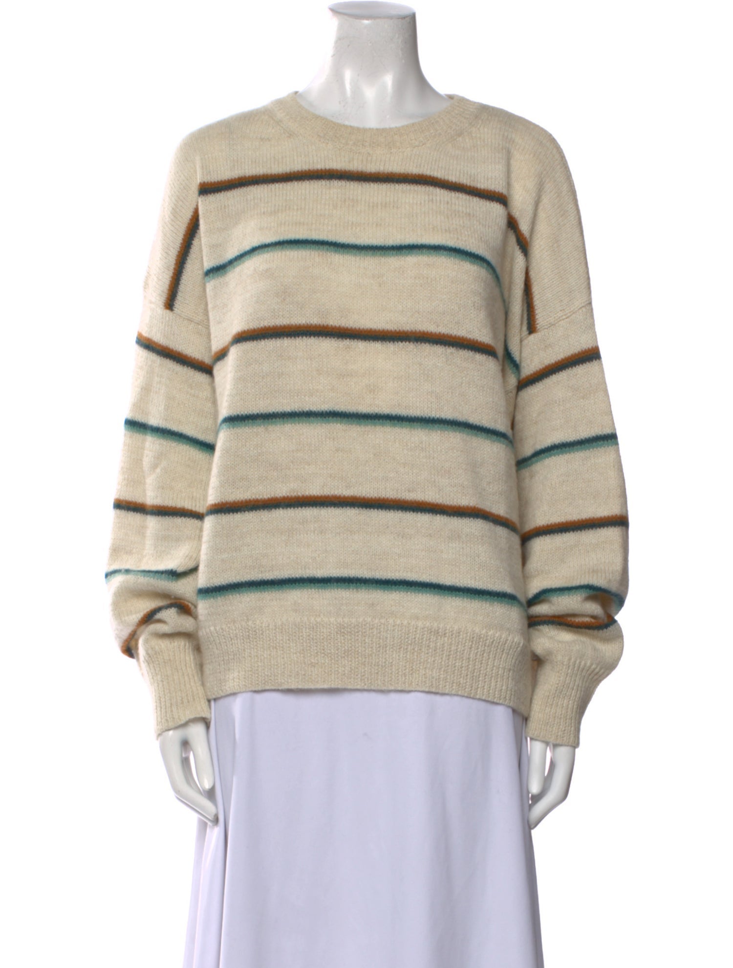 Étoile Isabel Marant Striped Crew Neck Sweater