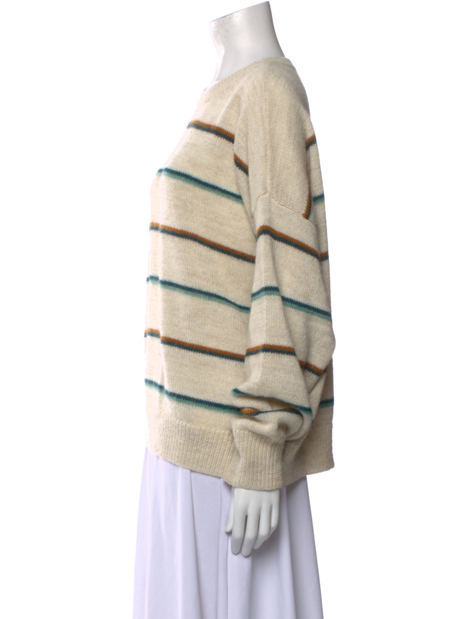 Étoile Isabel Marant Striped Crew Neck Sweater