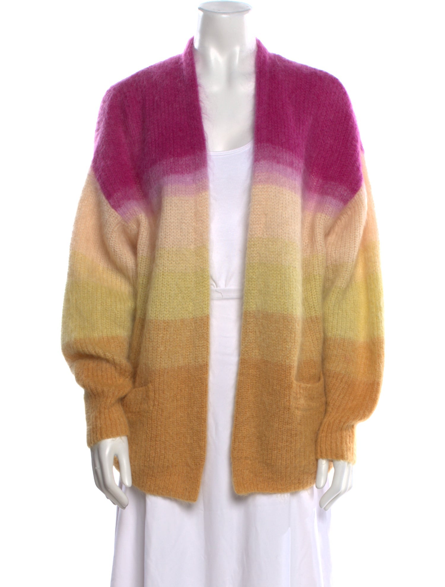 Étoile Isabel Marant Striped V-Neck Sweater