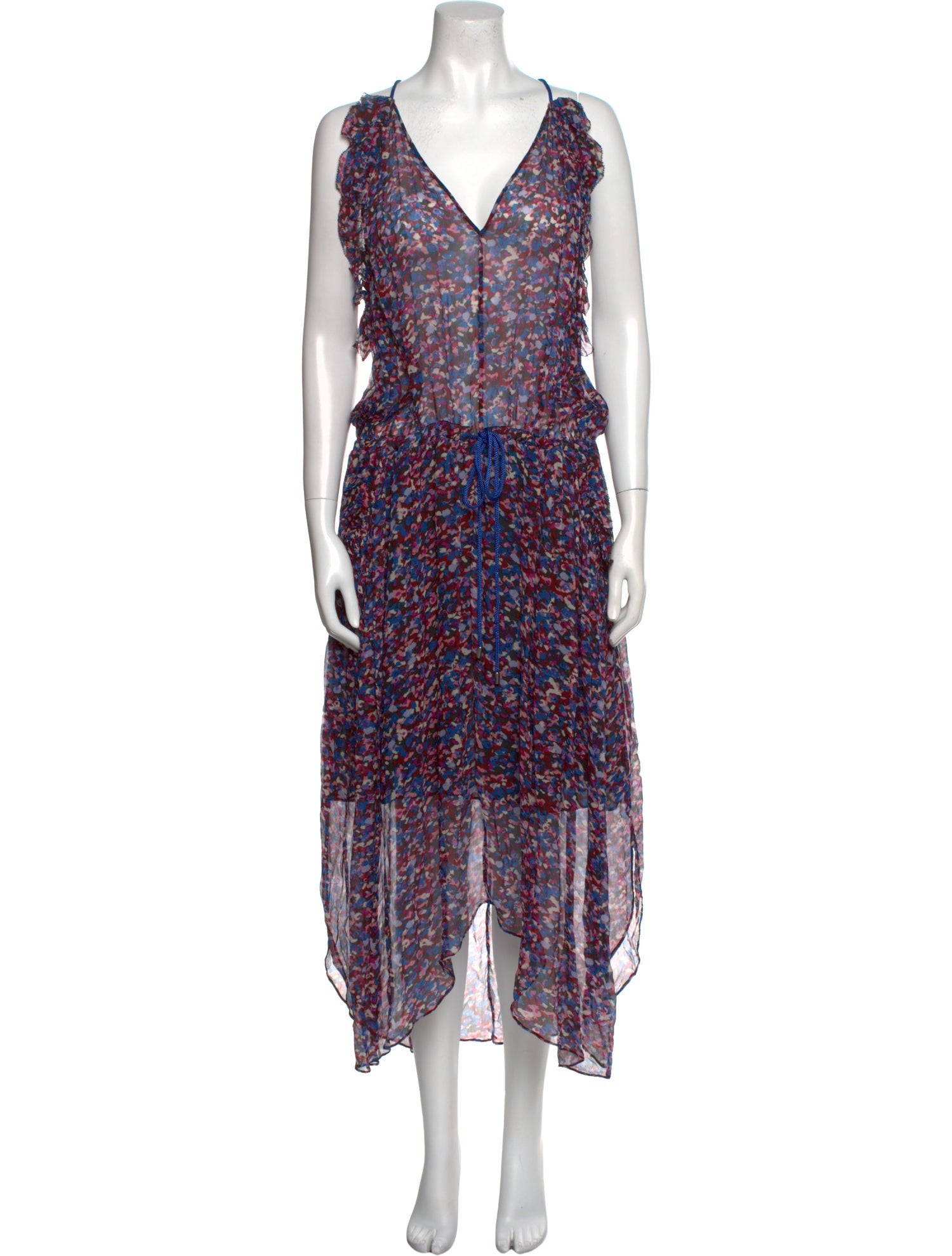 Étoile Isabel Marant Floral Print Long Dress