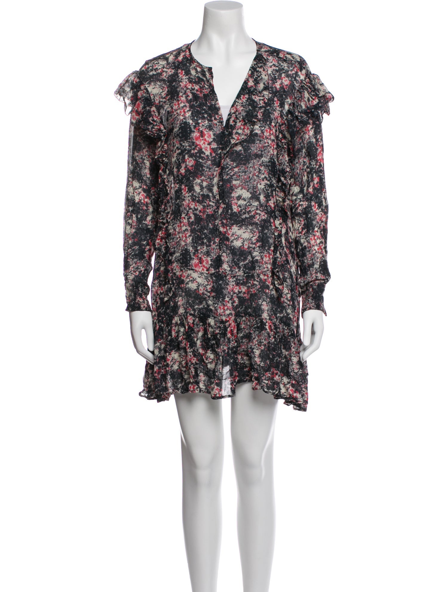 Étoile Isabel Marant Floral Print Mini Dress