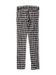 Étoile Isabel Marant Houndstooth Print Skinny Leg Pants