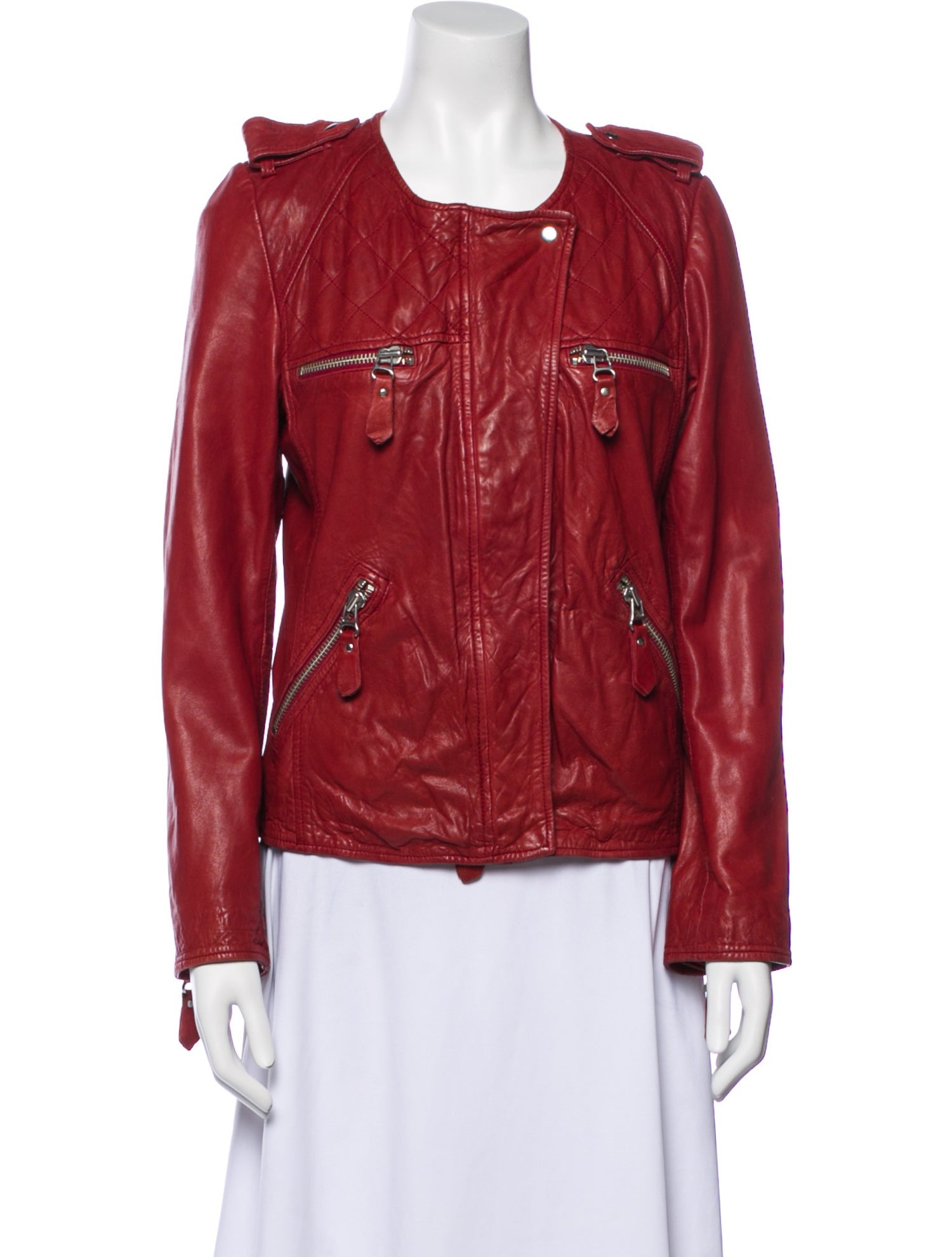 Étoile Isabel Marant Lambskin Biker Jacket
