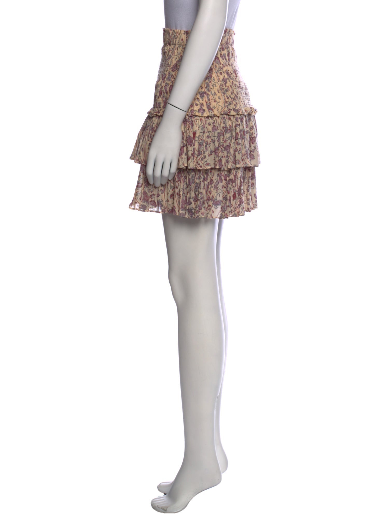 Étoile Isabel Marant Floral Print Mini Skirt