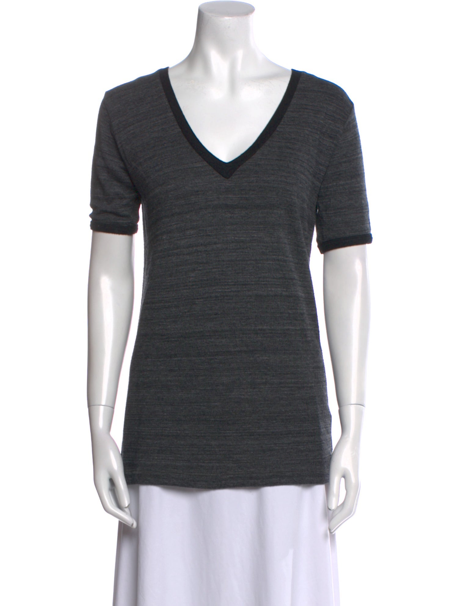 Étoile Isabel Marant V-Neck Short Sleeve T-Shirt