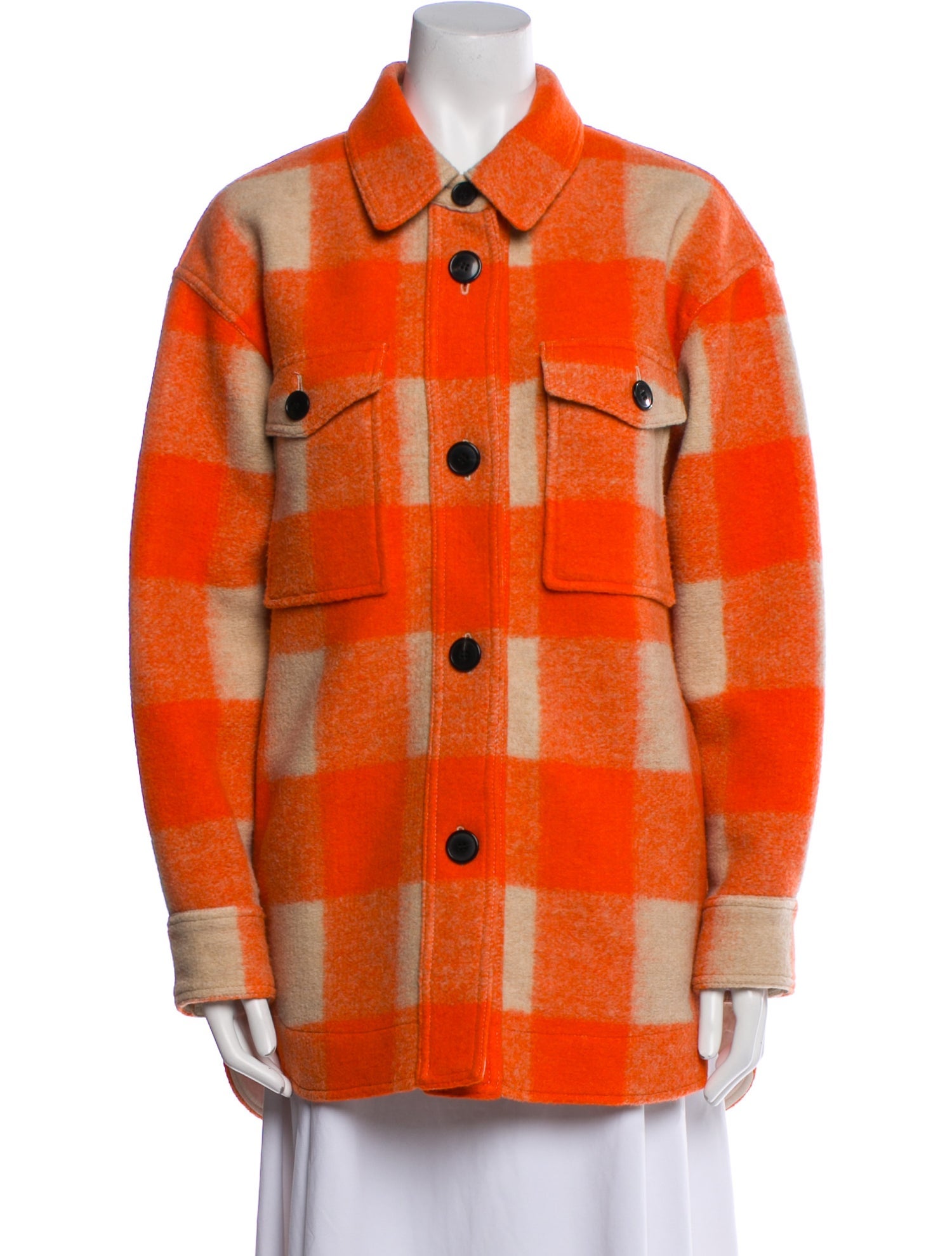 Étoile Isabel Marant Plaid Print Jacket