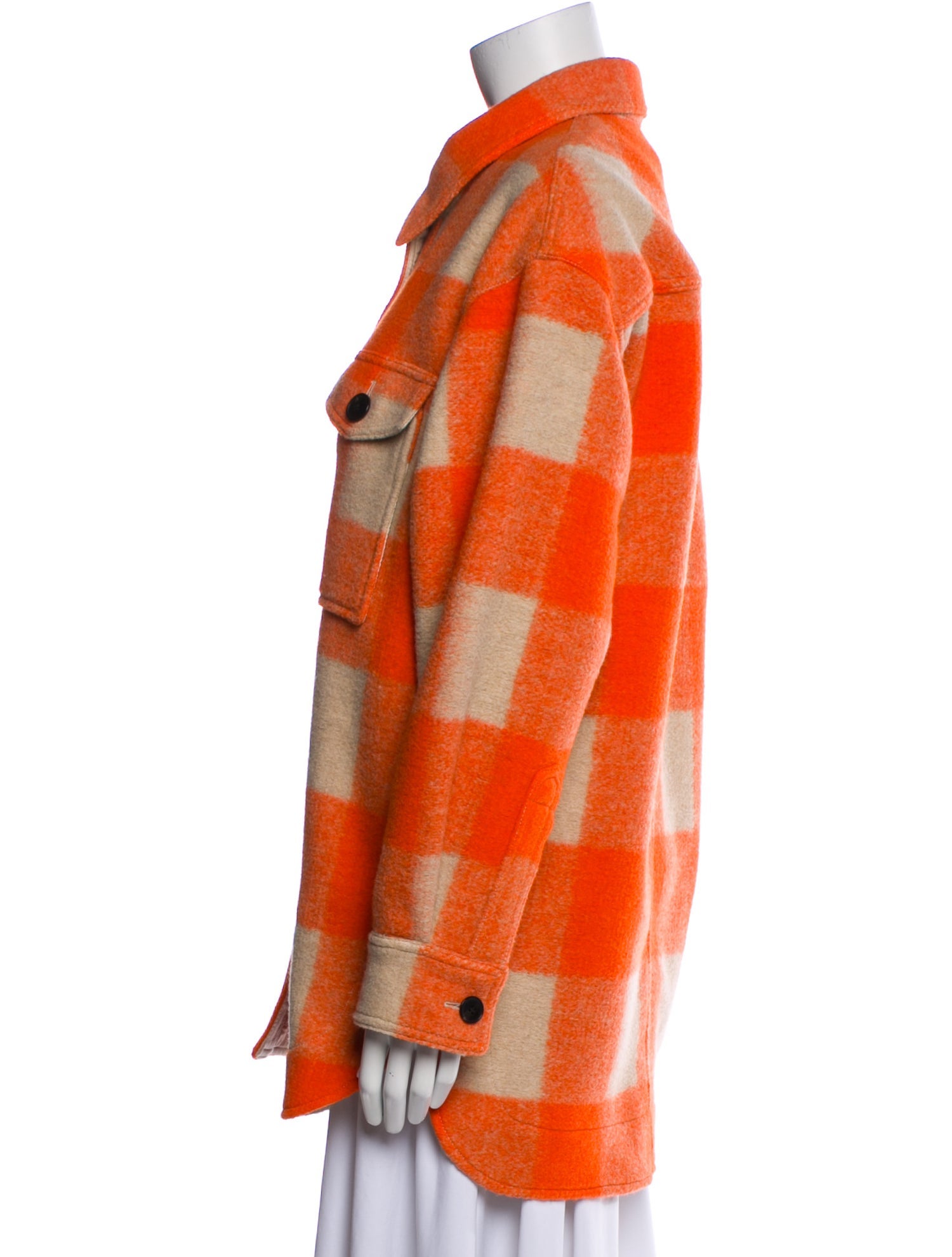 Étoile Isabel Marant Plaid Print Jacket