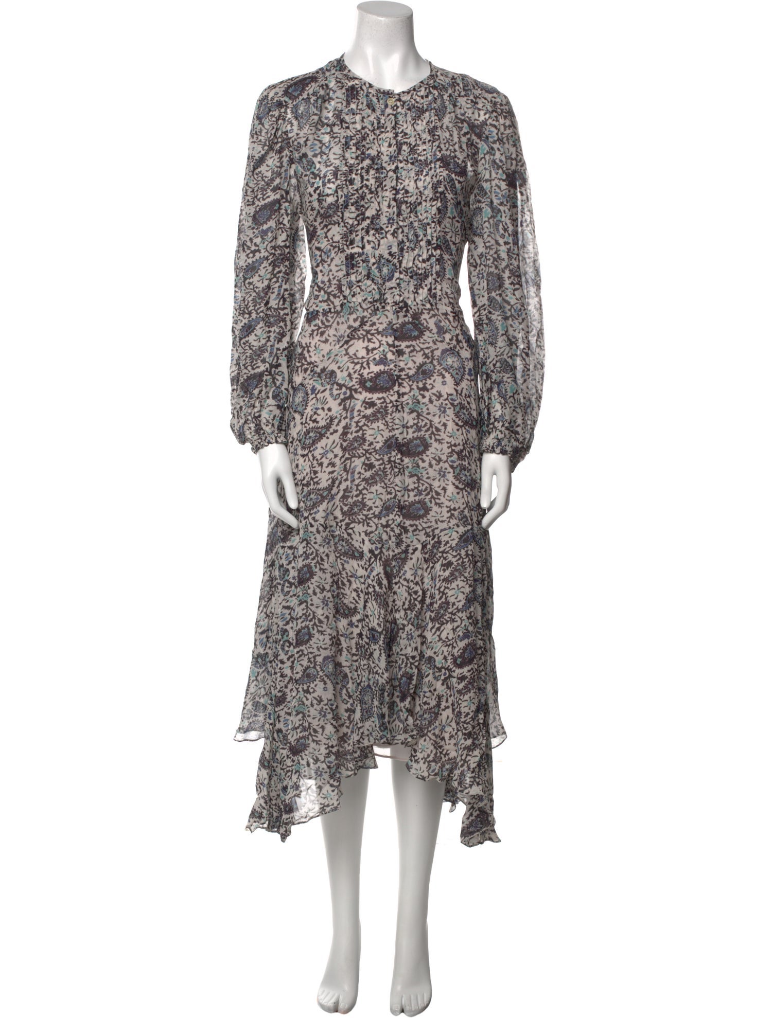 Étoile Isabel Marant Floral Print Long Dress