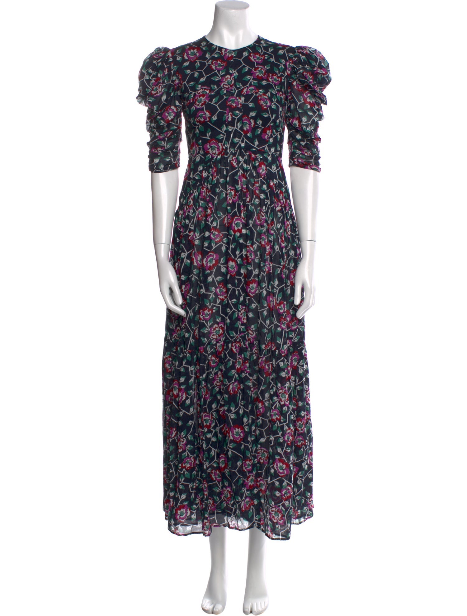 Étoile Isabel Marant Floral Print Long Dress