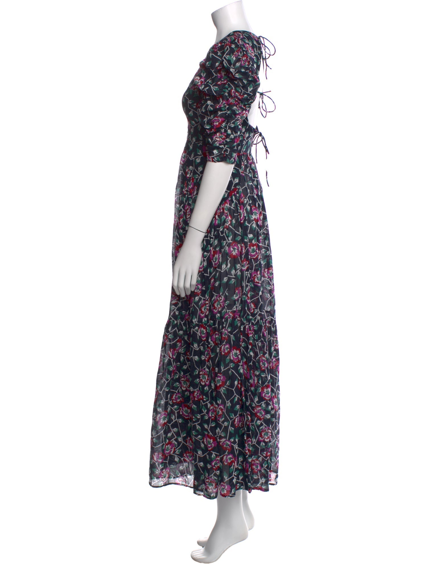 Étoile Isabel Marant Floral Print Long Dress