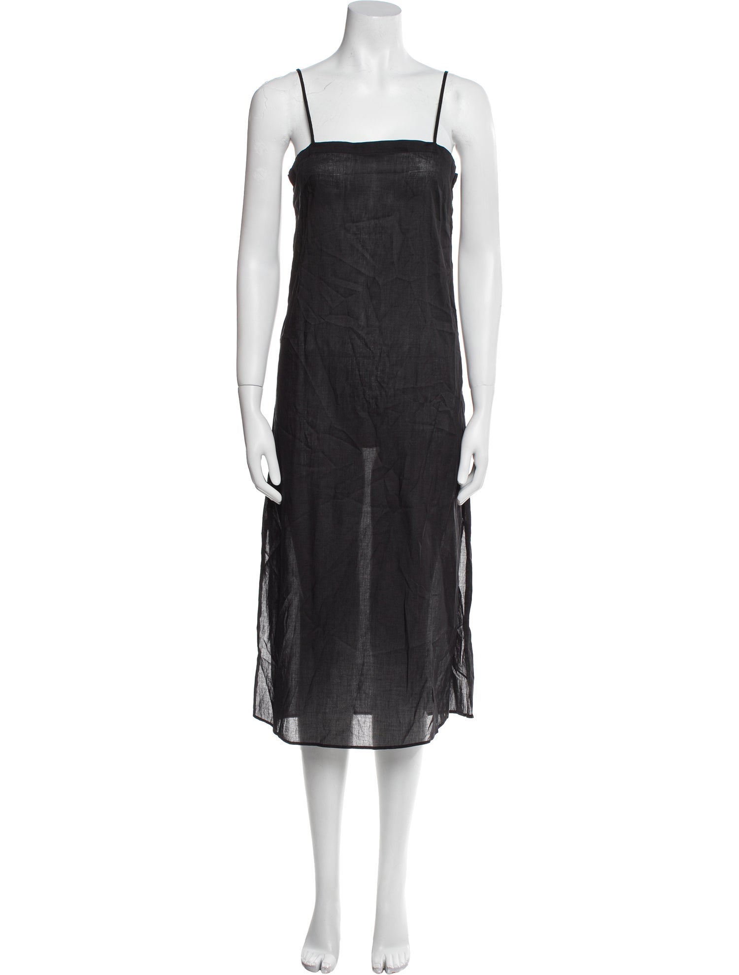 Étoile Isabel Marant Square Neckline Midi Length Dress