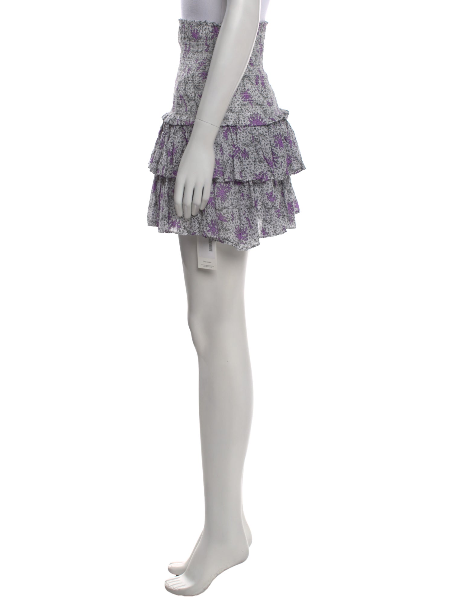 Étoile Isabel Marant Floral Print Mini Skirt