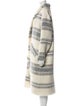 Étoile Isabel Marant Plaid Print Coat