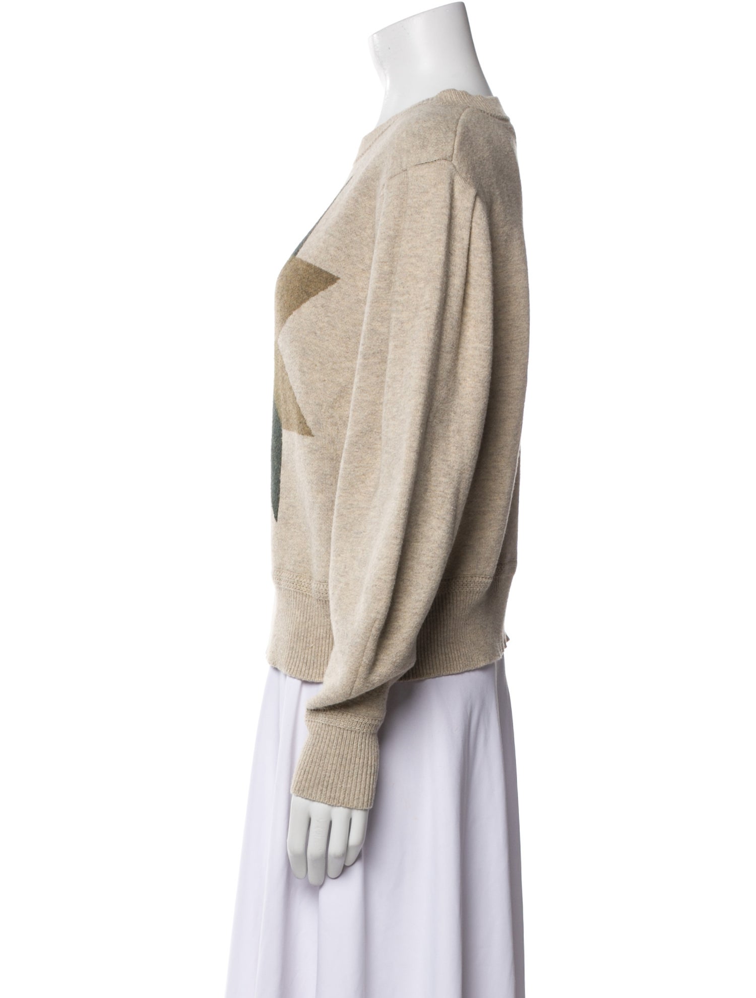 Étoile Isabel Marant Graphic Print Crew Neck Sweater