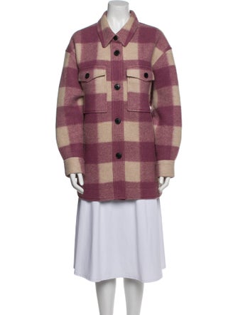 Étoile Isabel Marant Plaid Print Jacket