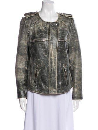 Étoile Isabel Marant Leather Biker Jacket