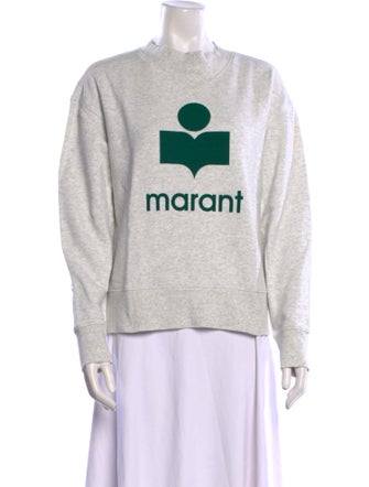 Étoile Isabel Marant Graphic Print Crew Neck Sweatshirt