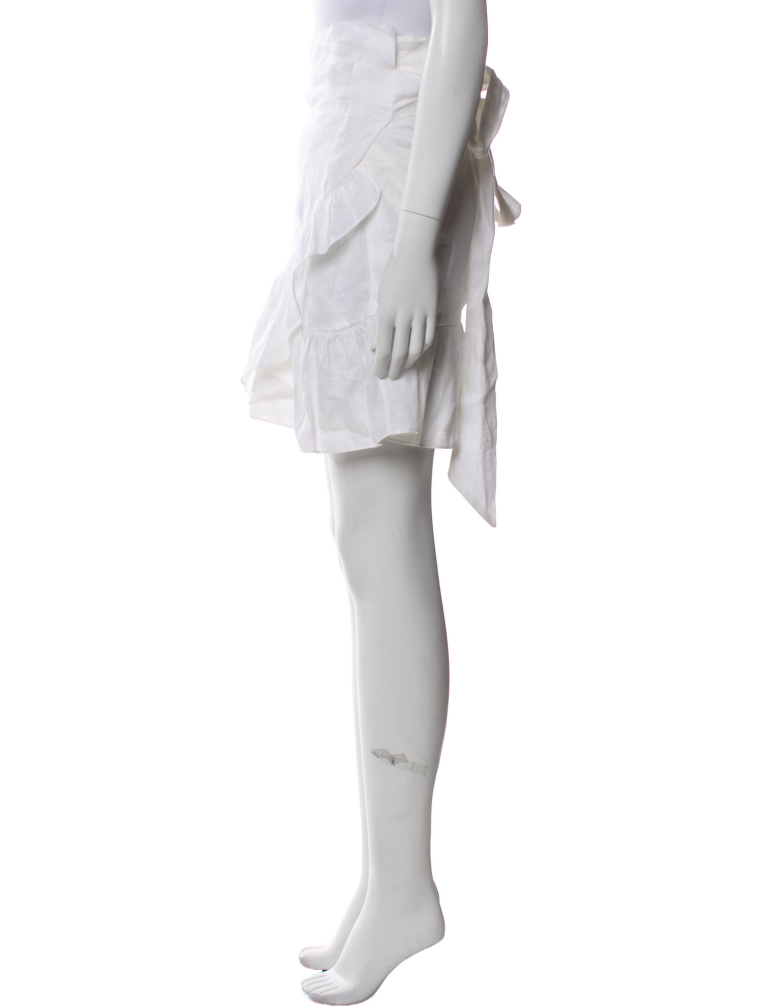 Étoile Isabel Marant Linen Mini Skirt