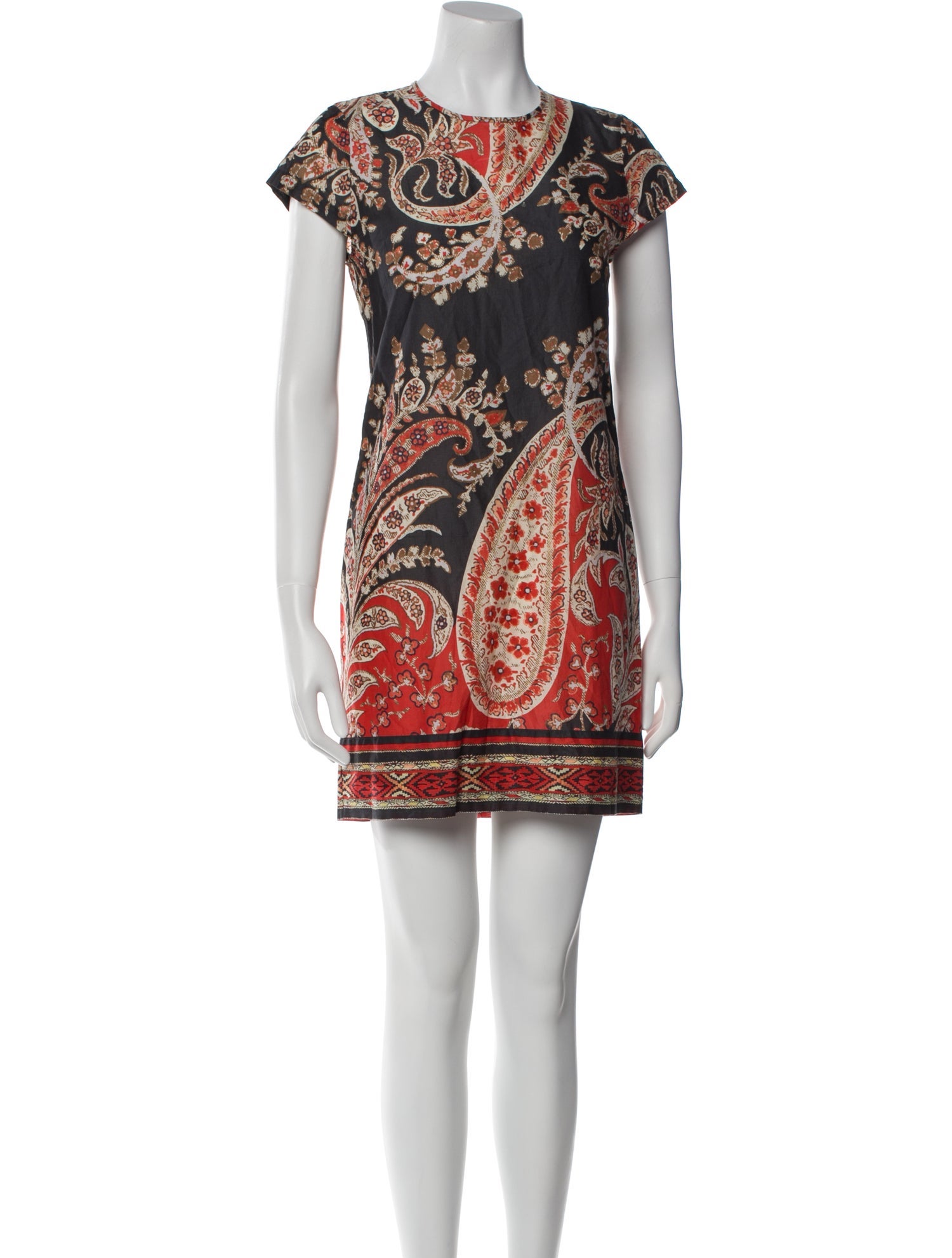 Étoile Isabel Marant Paisley Print Mini Dress