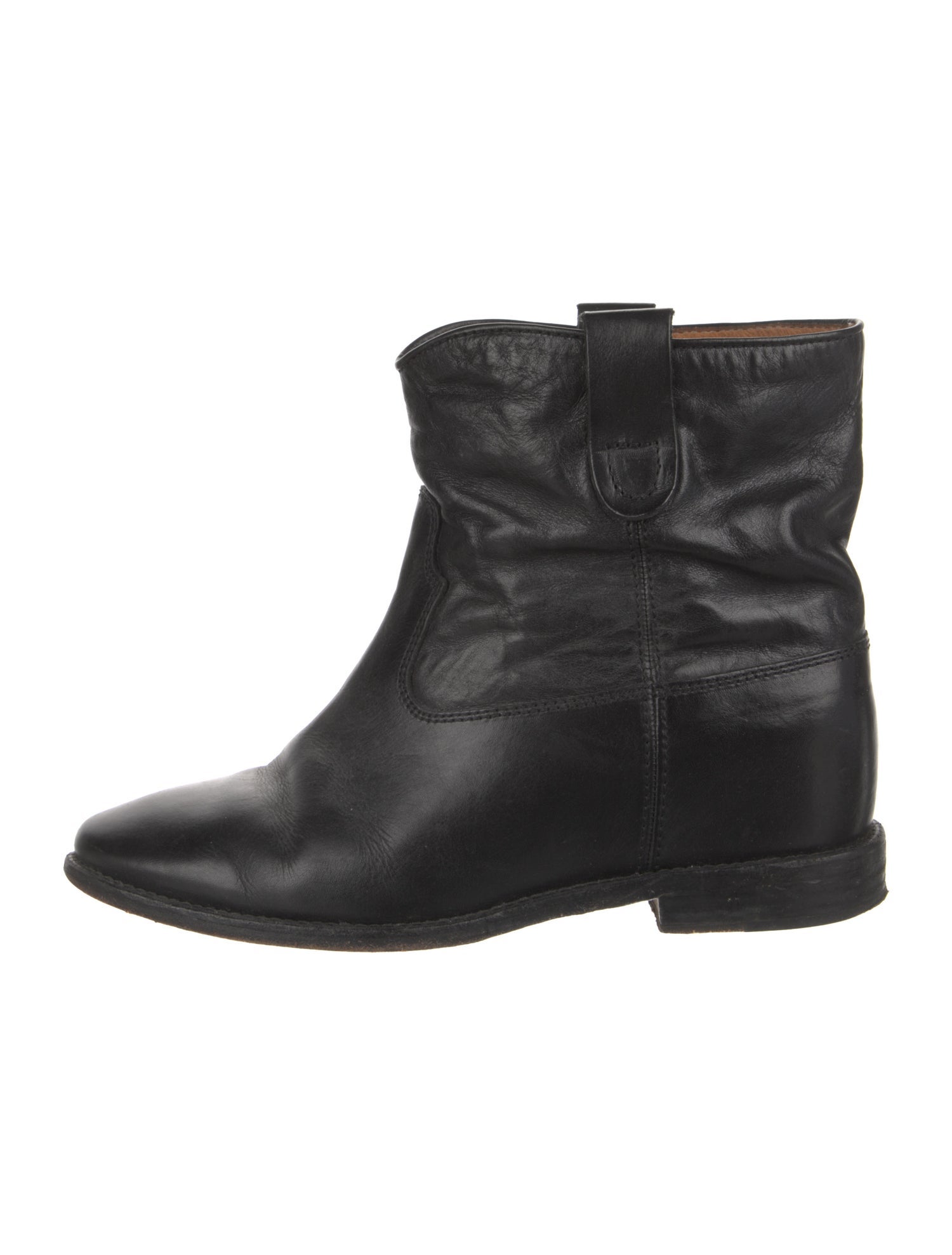 Étoile Isabel Marant Leather Combat Boots