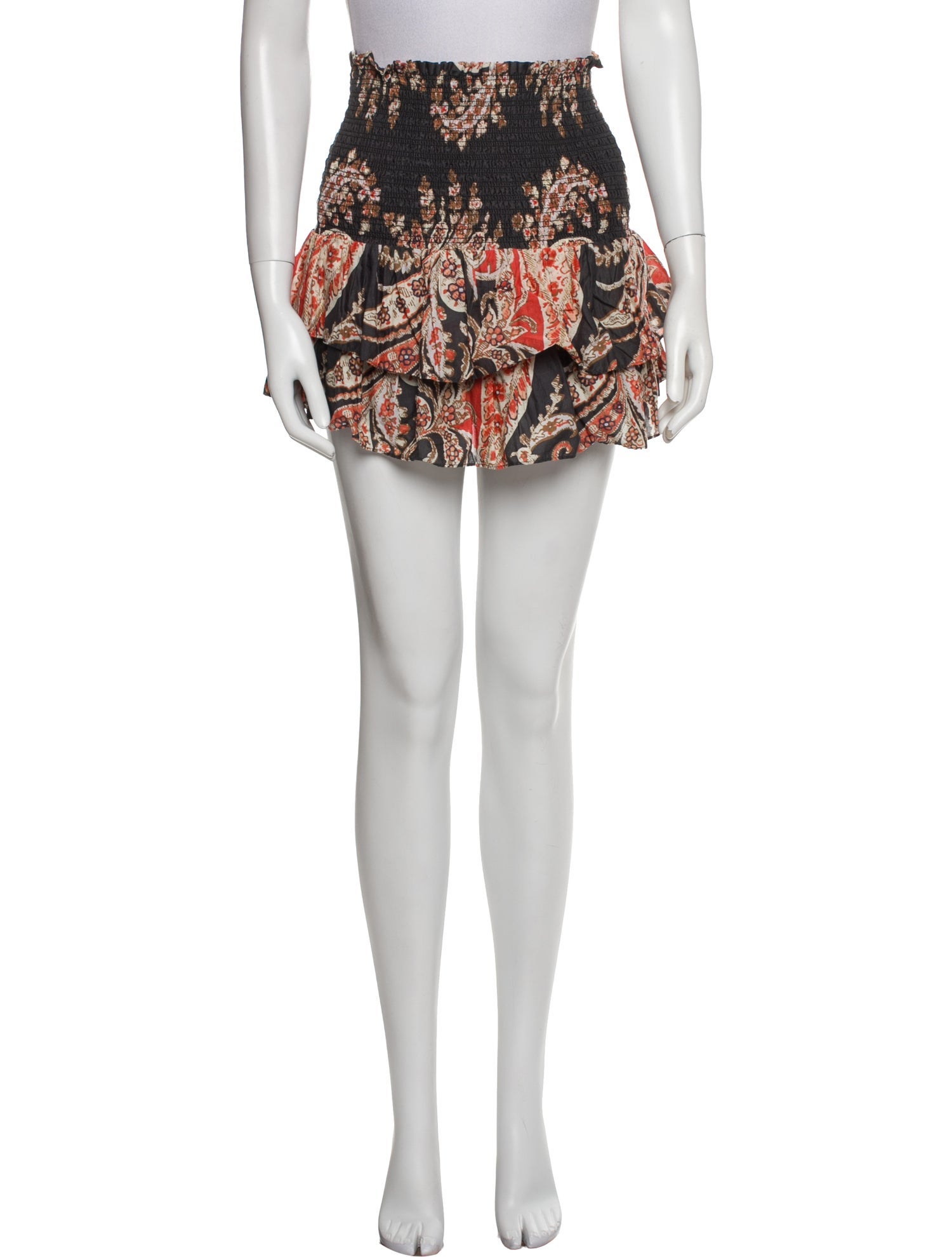 Étoile Isabel Marant Floral Print Strapless Bodysuit