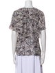 Étoile Isabel Marant Paisley Print V-Neck Blouse