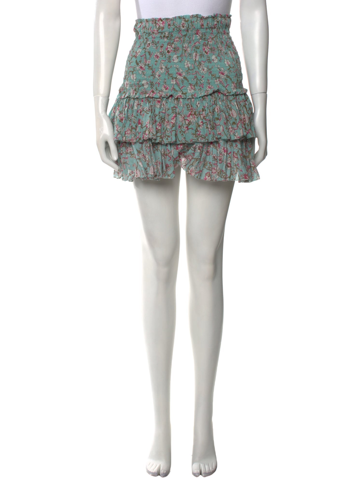 Étoile Isabel Marant Floral Print Mini Skirt
