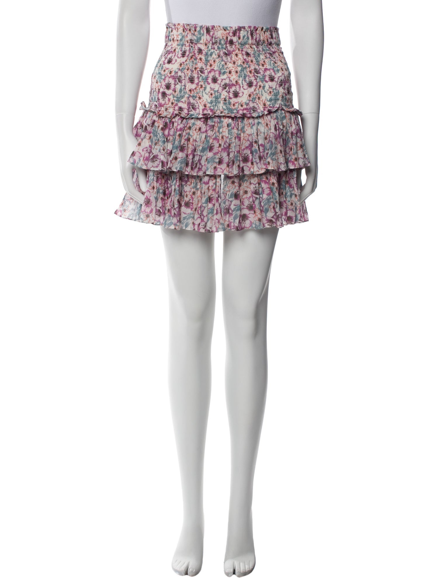 Étoile Isabel Marant Floral Print Mini Skirt