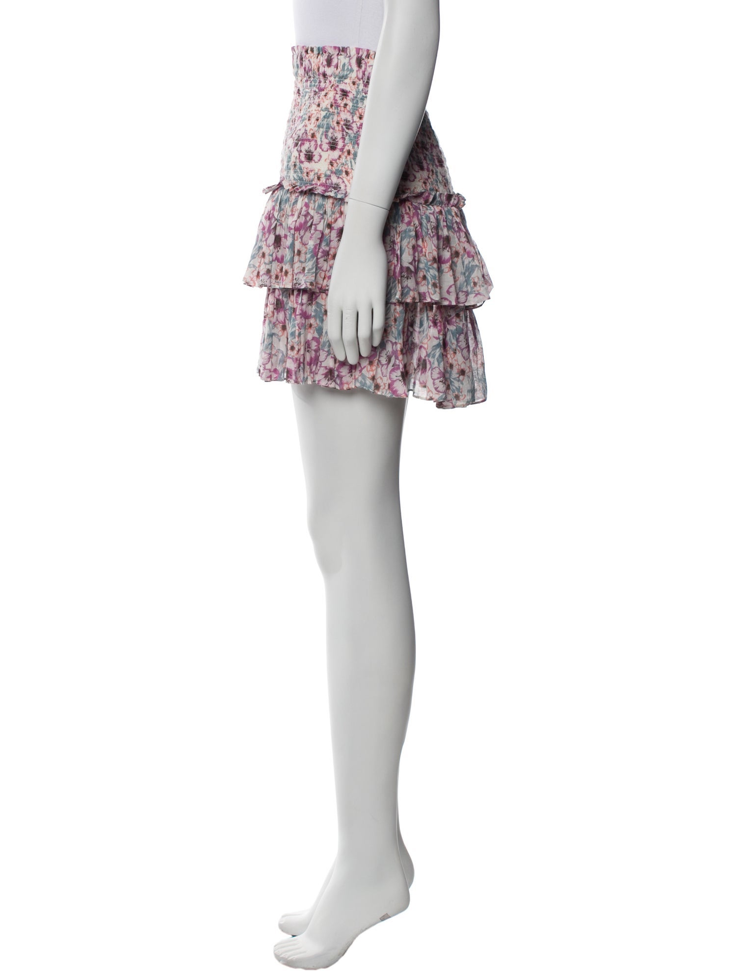 Étoile Isabel Marant Floral Print Mini Skirt