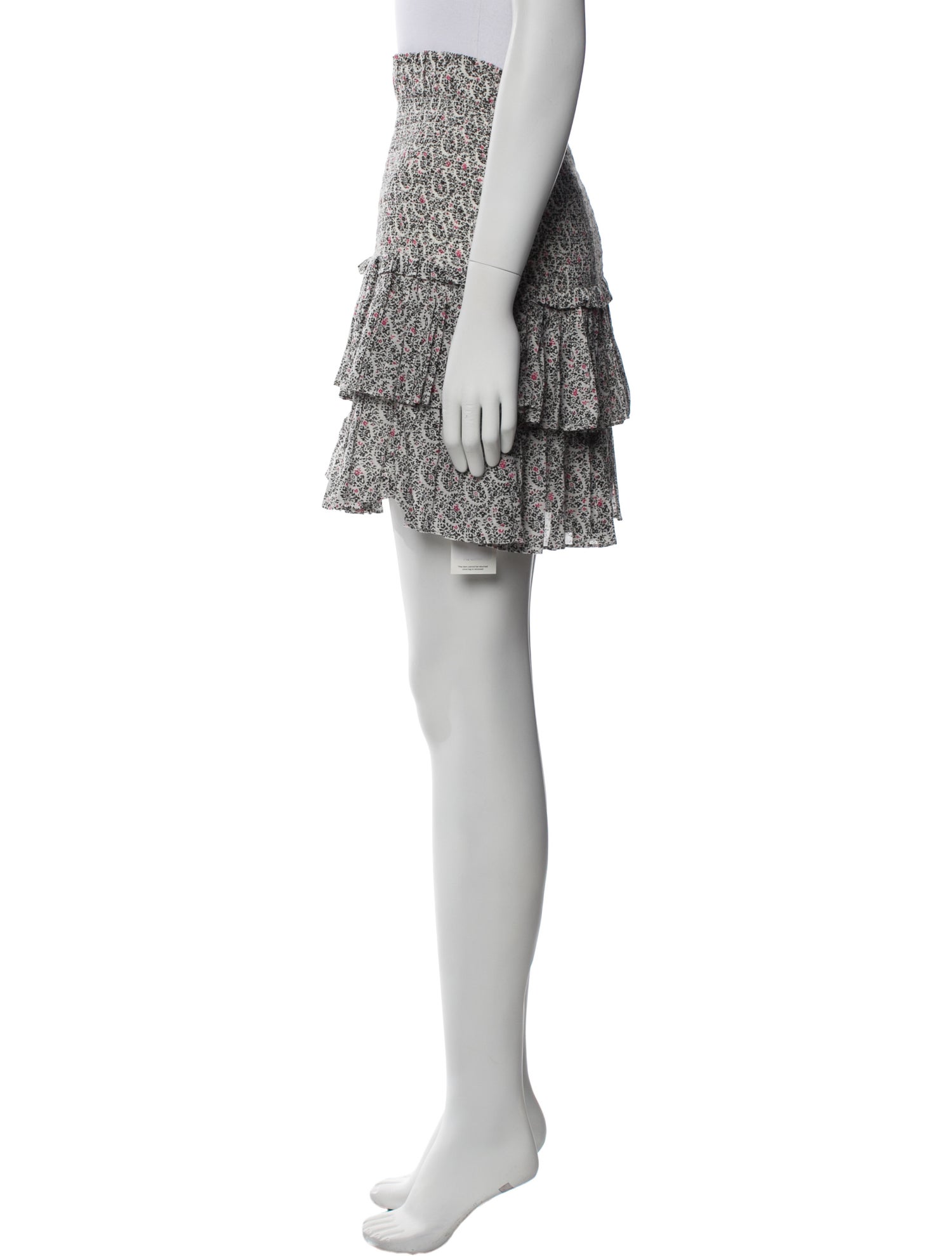 Étoile Isabel Marant Floral Print Mini Skirt