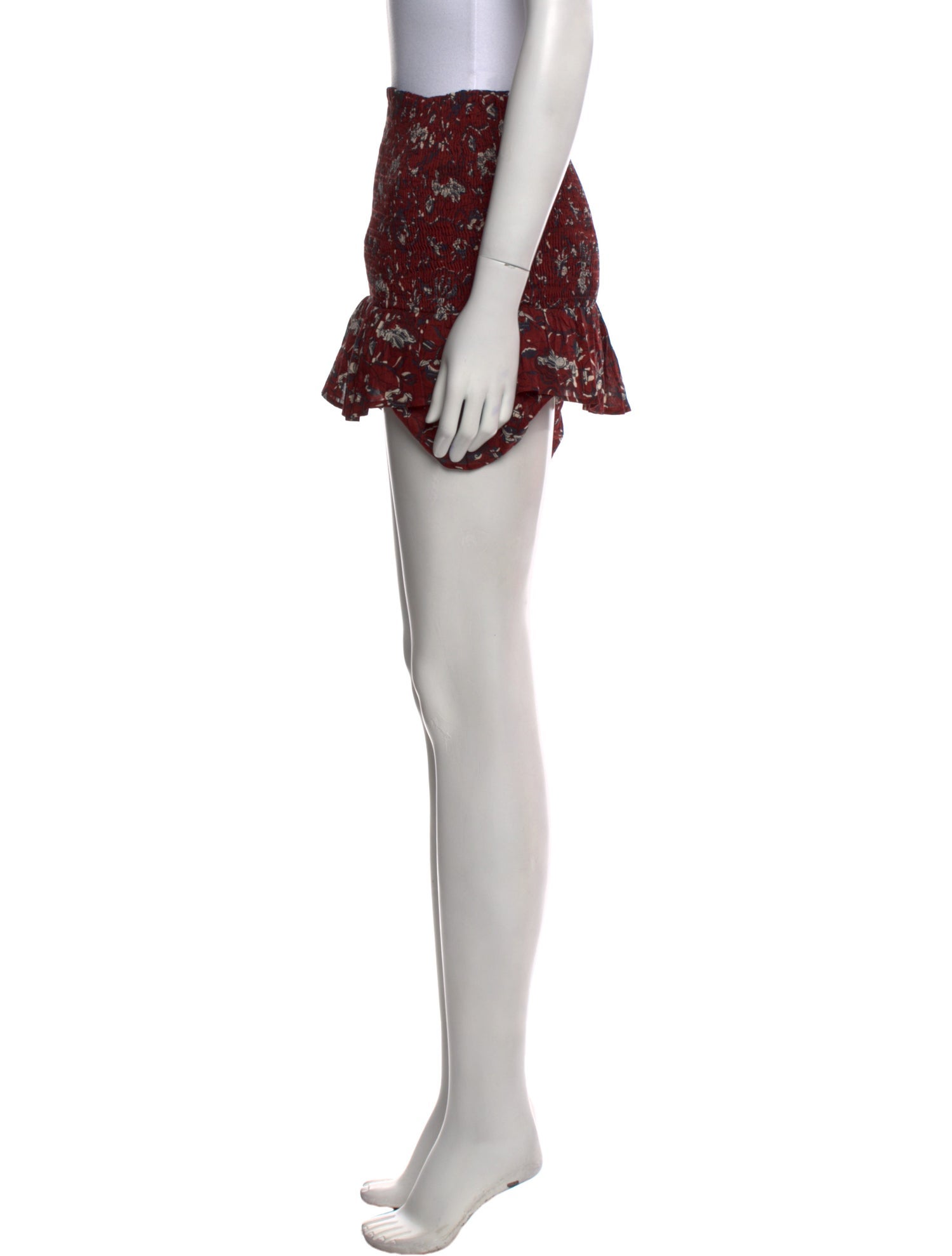 Étoile Isabel Marant Floral Print Mini Skirt