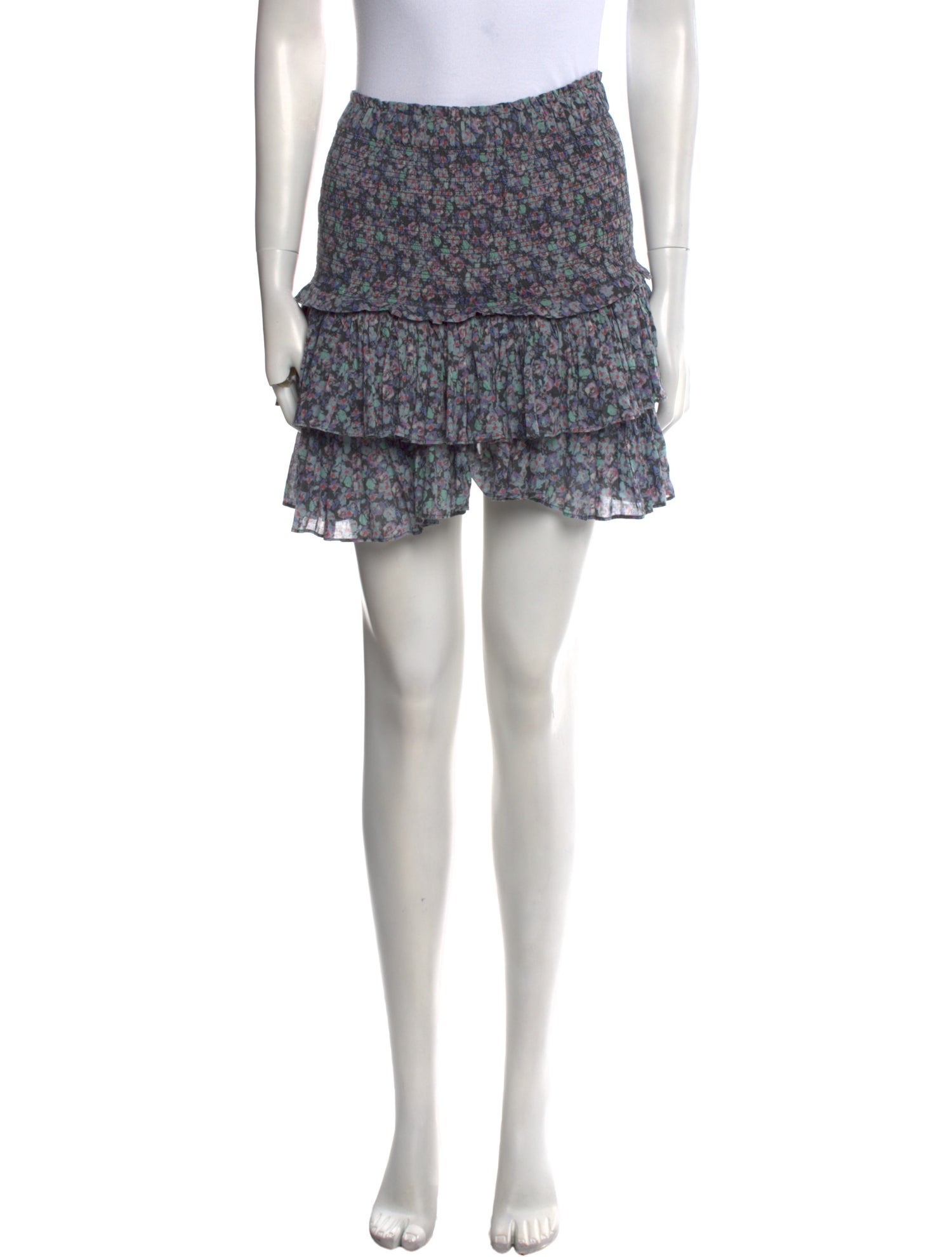 Étoile Isabel Marant Floral Print Mini Skirt