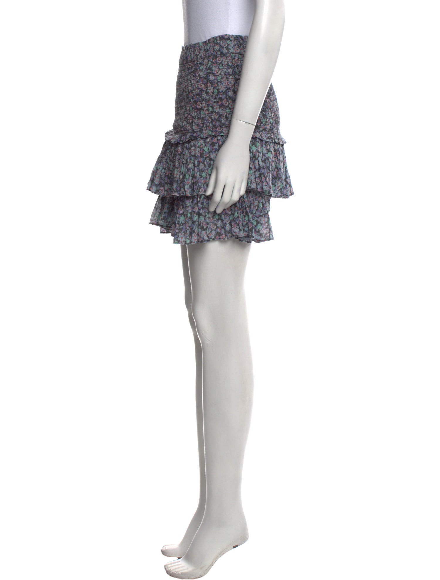 Étoile Isabel Marant Floral Print Mini Skirt