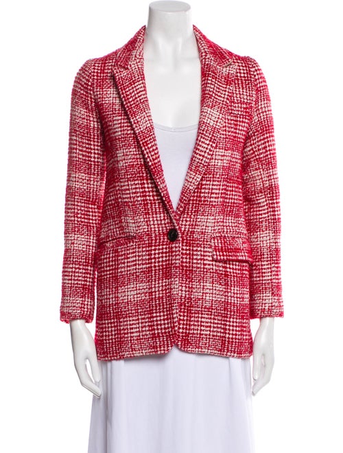 Étoile Isabel Marant Plaid Print Blazer
