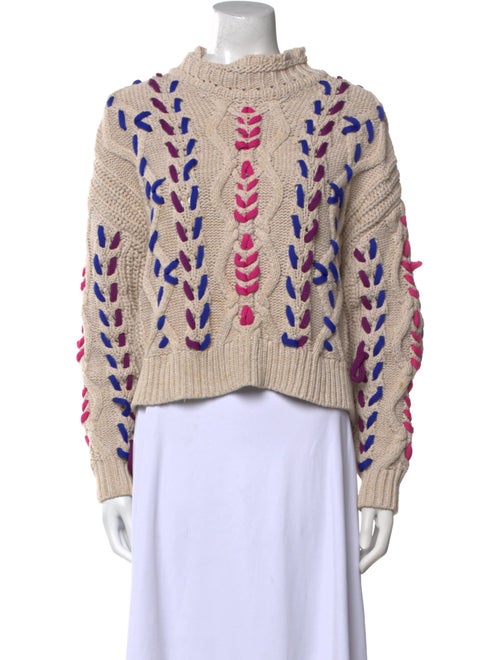 Étoile Isabel Marant Printed Mock Neck Sweater